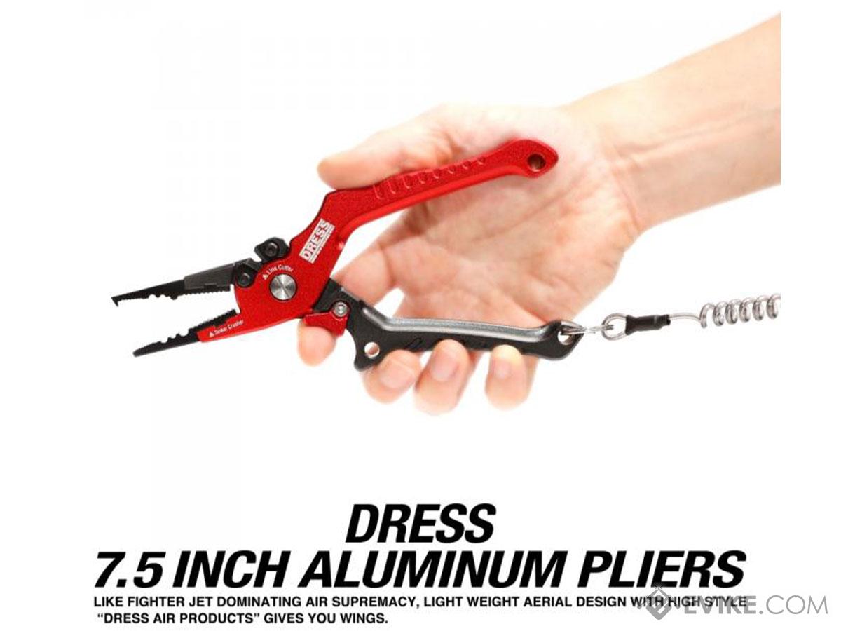 DRESS 7.5 Inch Aluminum Fishing Pliers (Size: Medium), MORE