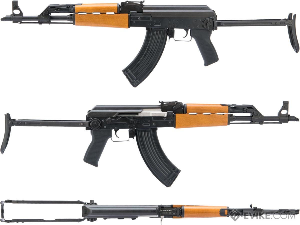 LCT M70AB2 Steel Airsoft AEG Rifle w/ Wood Handguard and Underfolding  Stock, Airsoft Guns, Airsoft Electric Rifles - Evike.com Airsoft Superstore