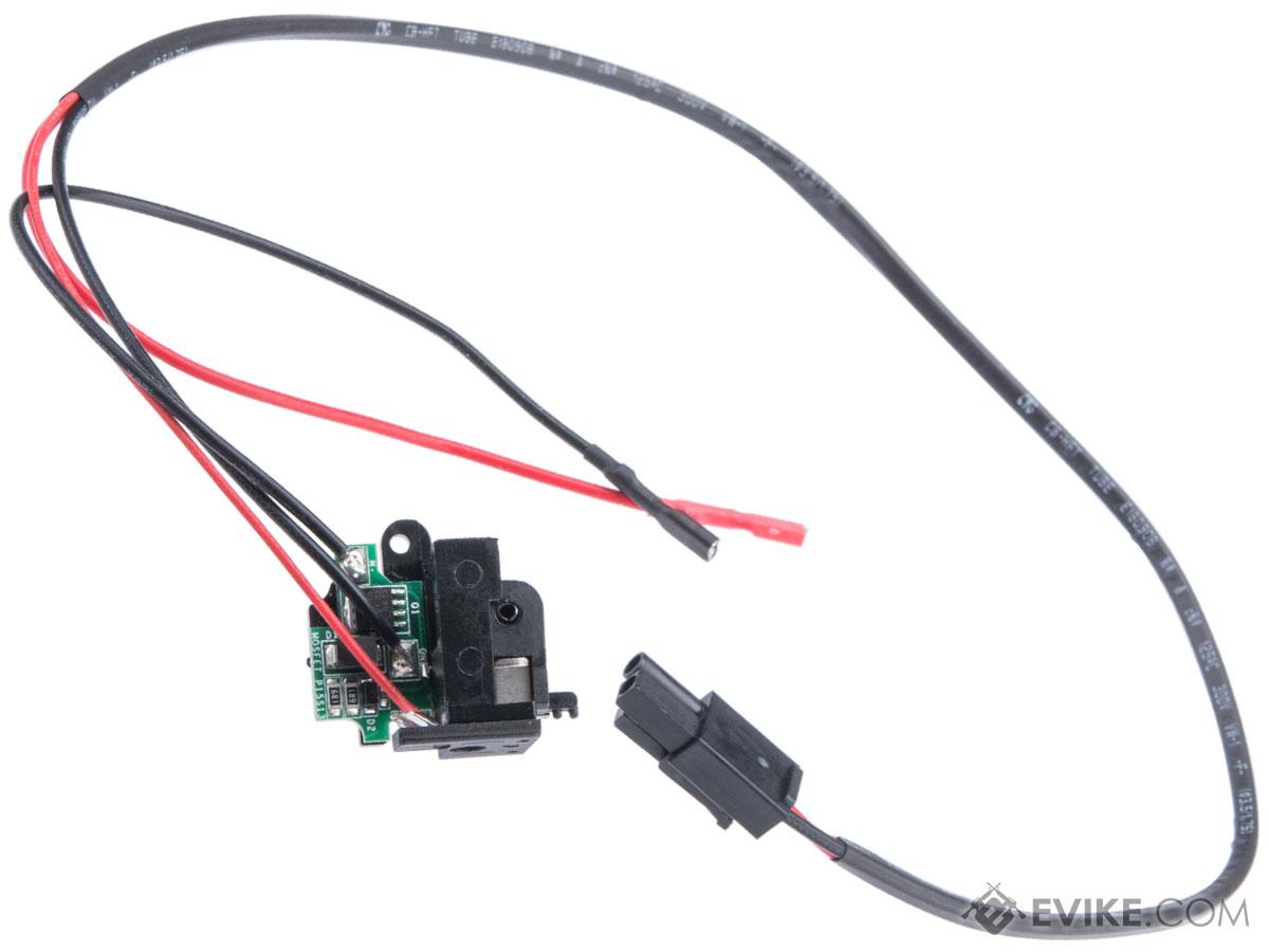 LCT Airsoft Replacement Wiring Assembly w/ MOSFET for Ver.2 Gearboxes (Model: Wired to Buttstock)