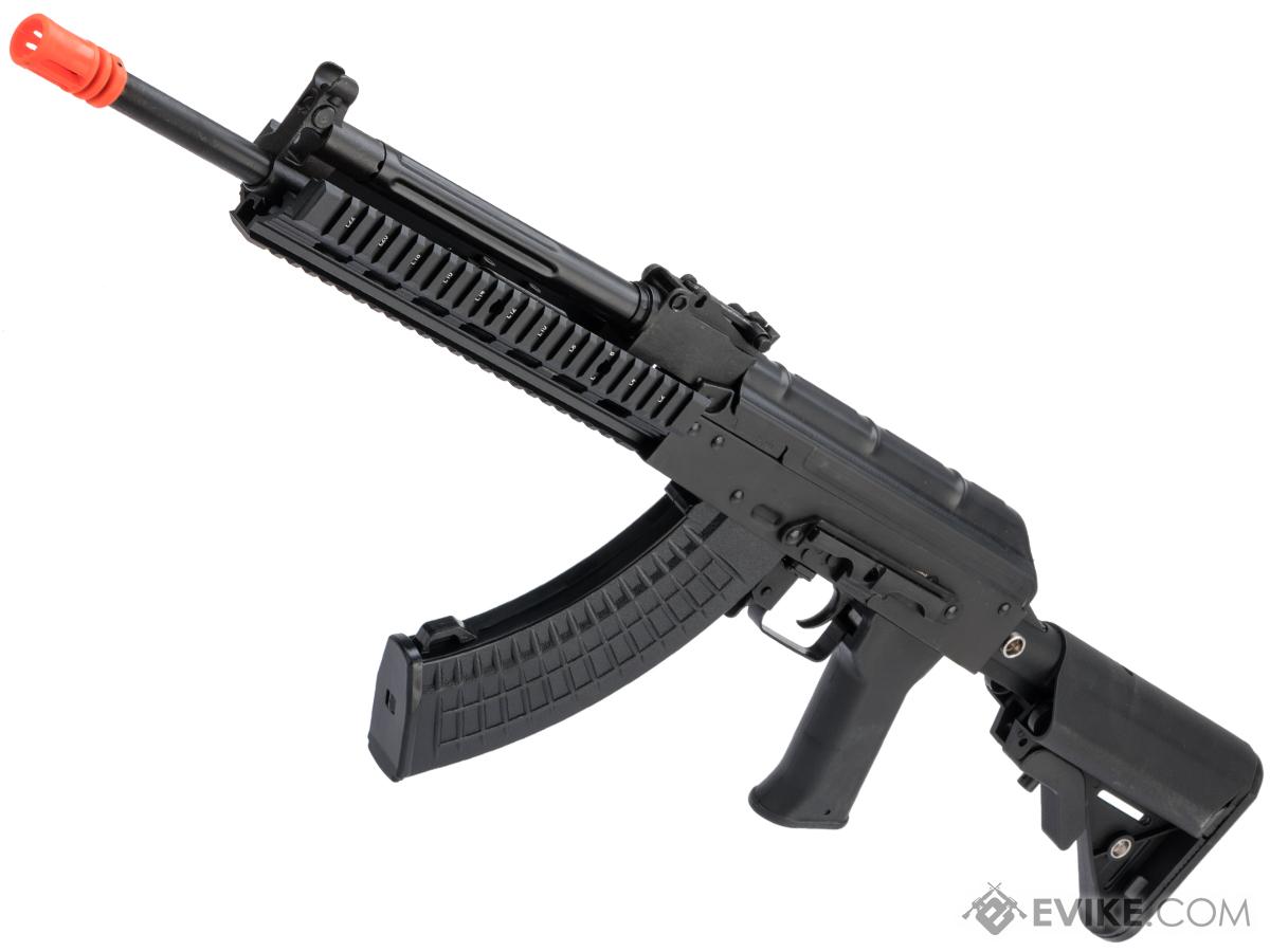 LCT Stamped Steel TX-MIG AK EBB AEG Rifle w/ Tri-Rail Handguard ...