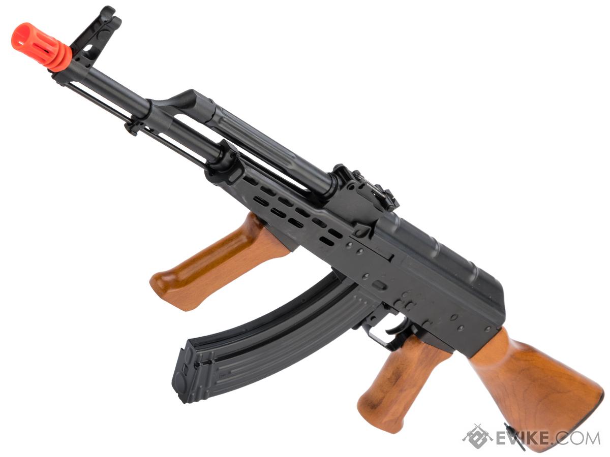 LCT Stamped Steel LCKM-63 AK EBB AEG Rifle w/ Real Wood Furniture, Airsoft  Guns, Airsoft Electric Rifles - Evike.com Airsoft Superstore