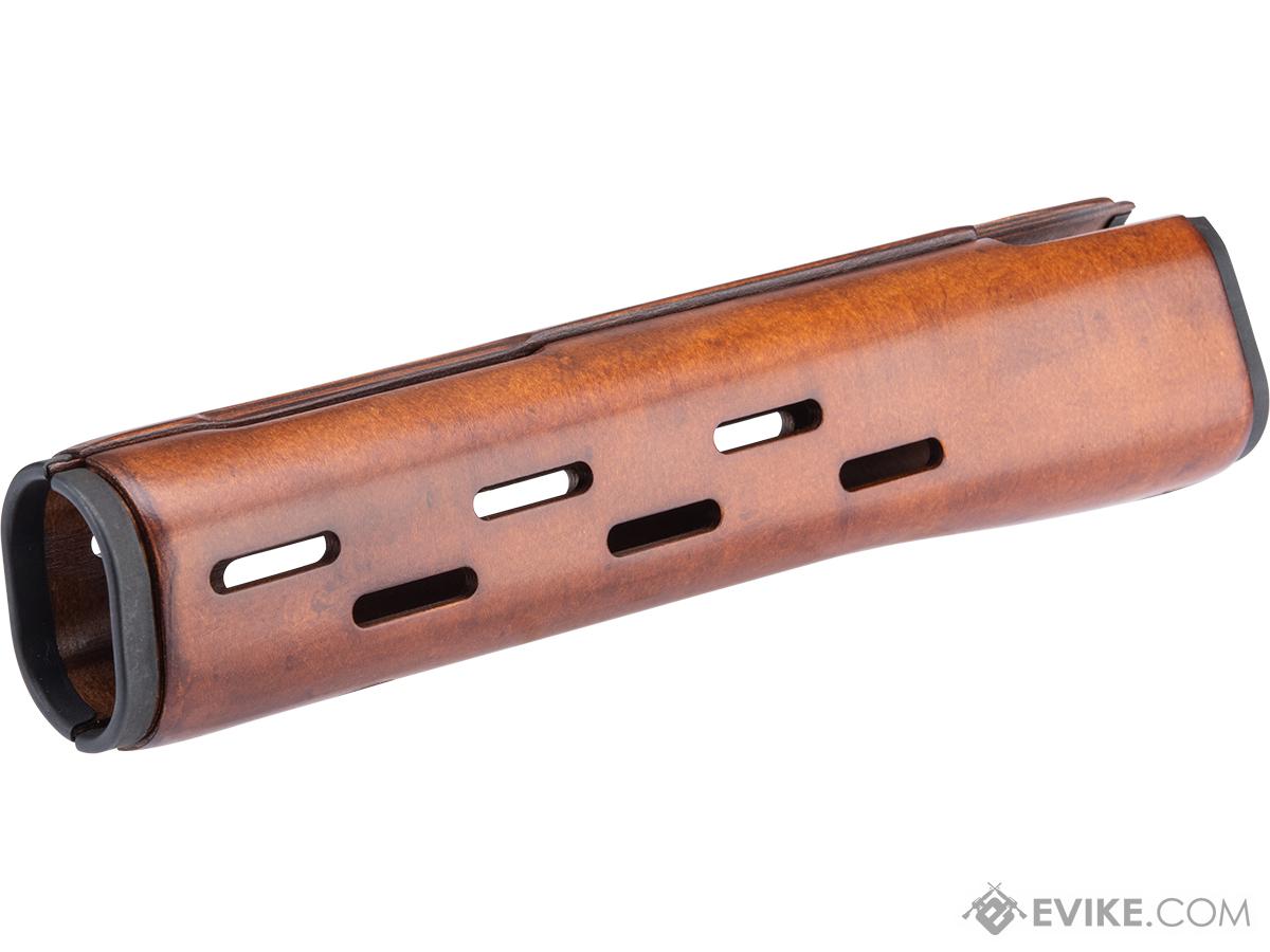 LCT Airsoft Replacement Handguard for SVD Series Airsoft AEG Rifles (Color: Real Wood)