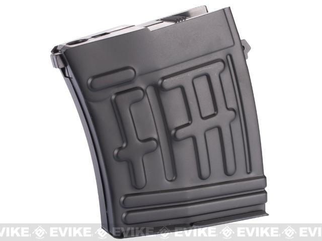 King Arms 200rd Metal Magazine for King Arms SVD Airsoft Sniper Rifle