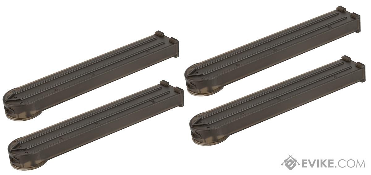 MAG 90 Round  Midcap Magazine for P90 Series Airsoft AEG (Package: Set of 4)