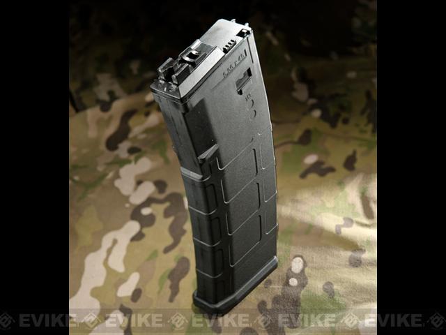 WE-Tech 30 Round Polymer Magazine for WE Open Bolt M4 Airsoft Gas Blowback Series Rifles (Color: Black)