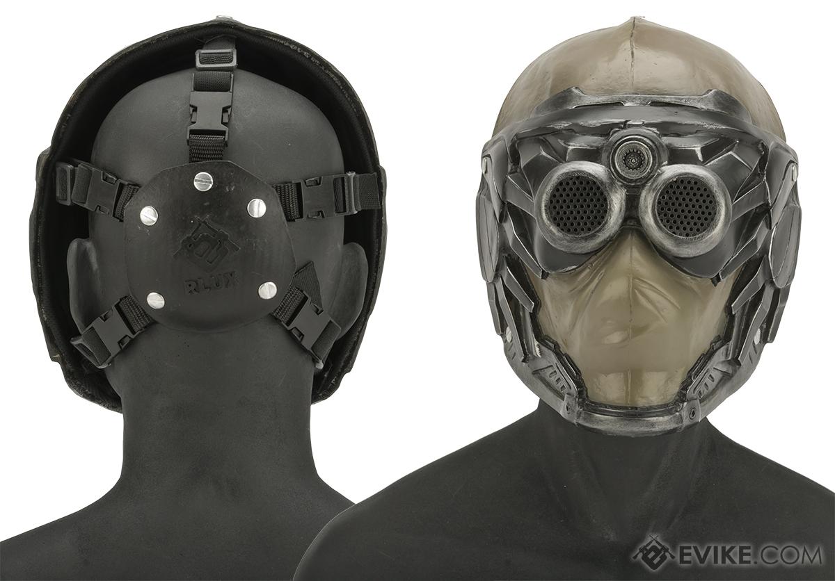 Evike.com R-Custom Mantis Fiberglass Mask w/ Wire Mesh (Color: Desert ...