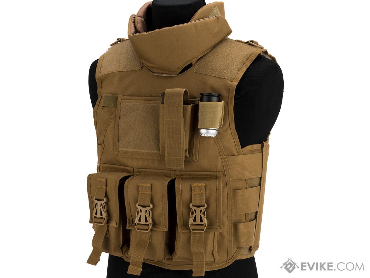 Matrix S.D.E.U. Ultra Light Weight Airsoft Tactical Vest (Color Tan