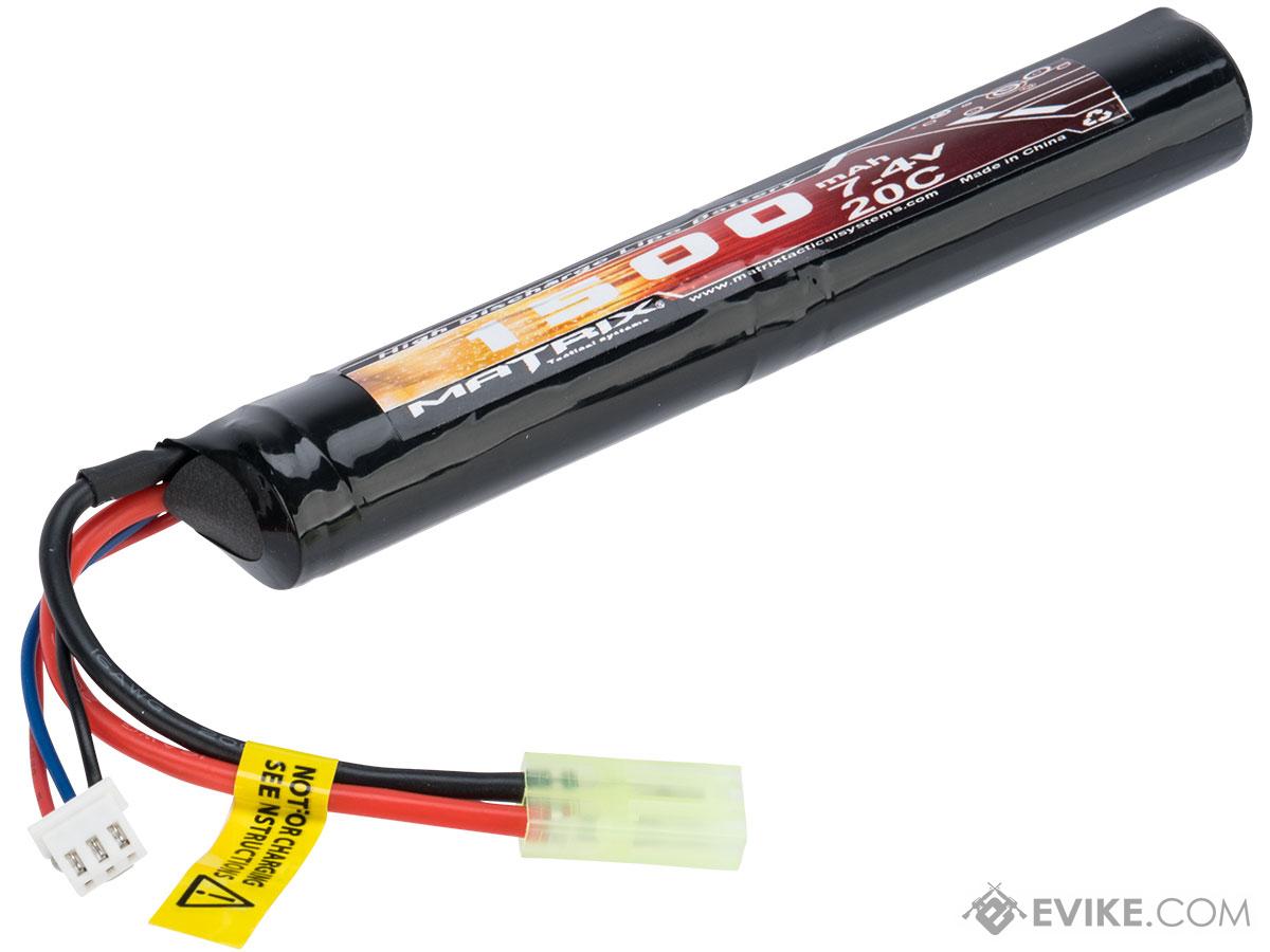 Matrix High Performance 7.4V Stick Type Airsoft LiPo Battery ...