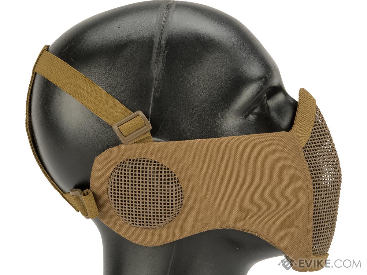 Matrix Carbon Striker Mesh Mask w/ Integrated Mesh Ear Protection ...