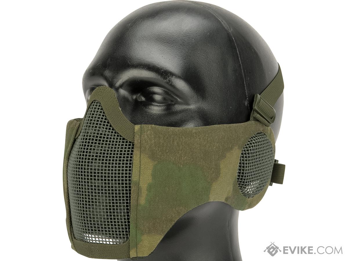 Matrix Carbon Striker Mesh Mask w/ Integrated Mesh Ear Protection ...