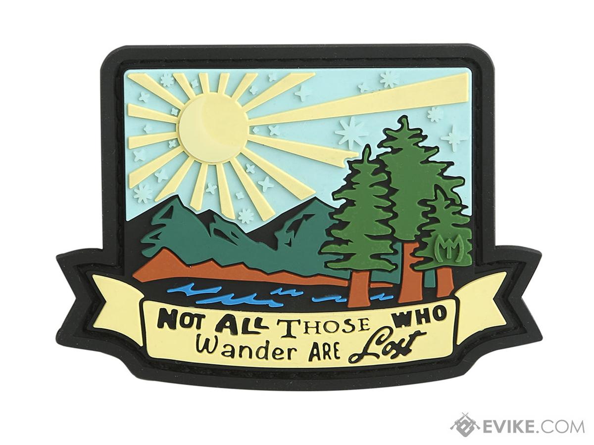 Maxpedition Wander Not Lost PVC Morale Patch (Color: Full Color)