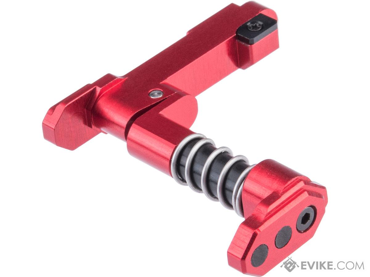 Maxx Model CNC Aluminum Advanced Magazine Release (Model: Style B / Red)