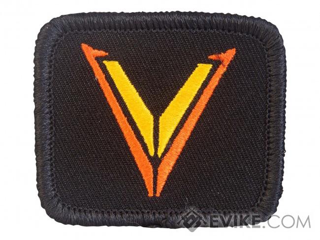 Velocity Systems Embroidered Hook & Loop Morale Patch (Color: Black & Orange)