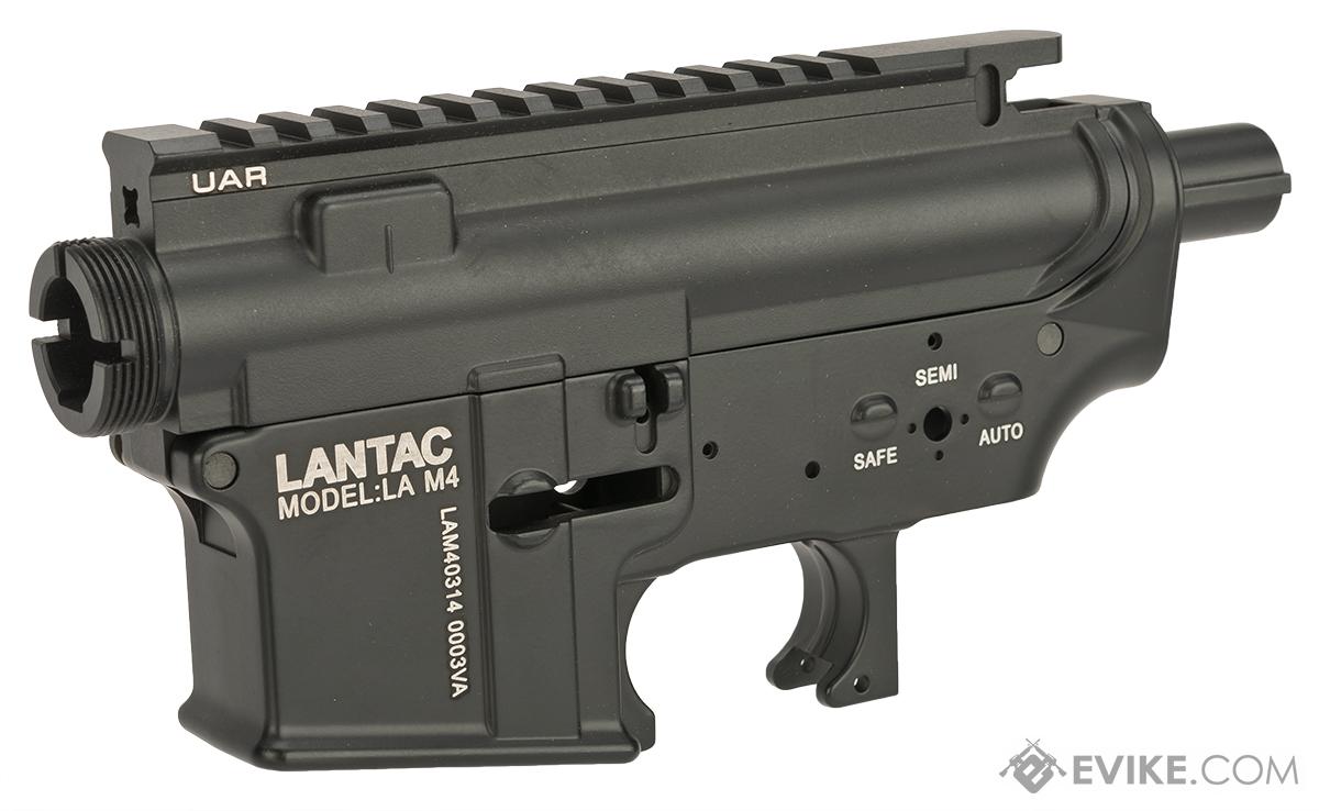 Madbull Licensed Full Metal LANTAC Ver. 2 Receiver for M4/M16 Airsoft AEGs (Color: Black)