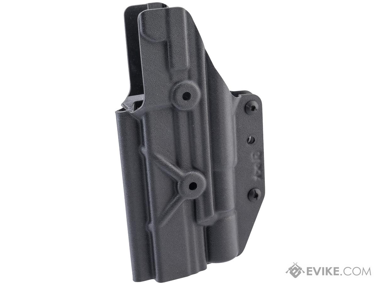 Milwaukee Custom Kydex Alpha Series Kydex Holster for GLOCK Double Stack Pistols (Color: Black / X300U)