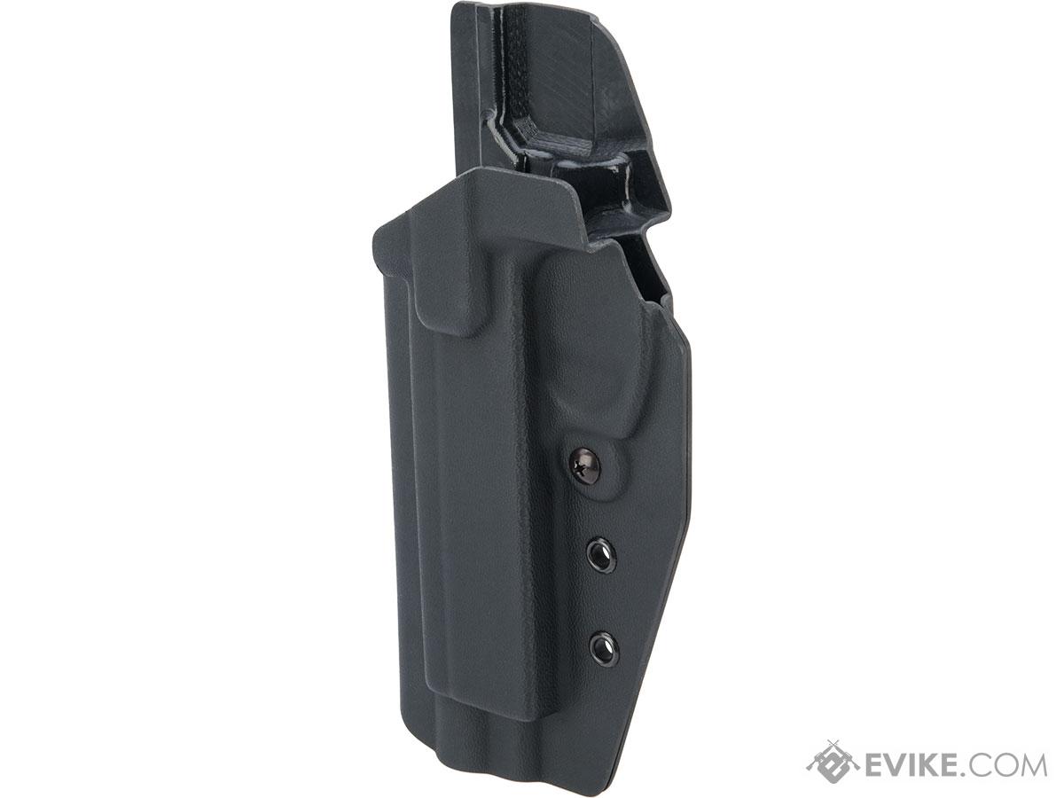 MC Kydex Airsoft Elite Series Pistol Holster for CZ SP-01 Shadow (Model: Black / No Attachment / Left Hand)