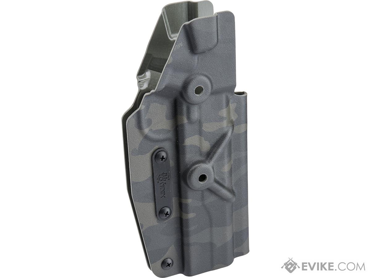 Milwaukee Custom Kydex Alpha Series Kydex Holster for 1911 Gas Airsoft Pistols (Color: Multicam Black / Non-Lightbearing)