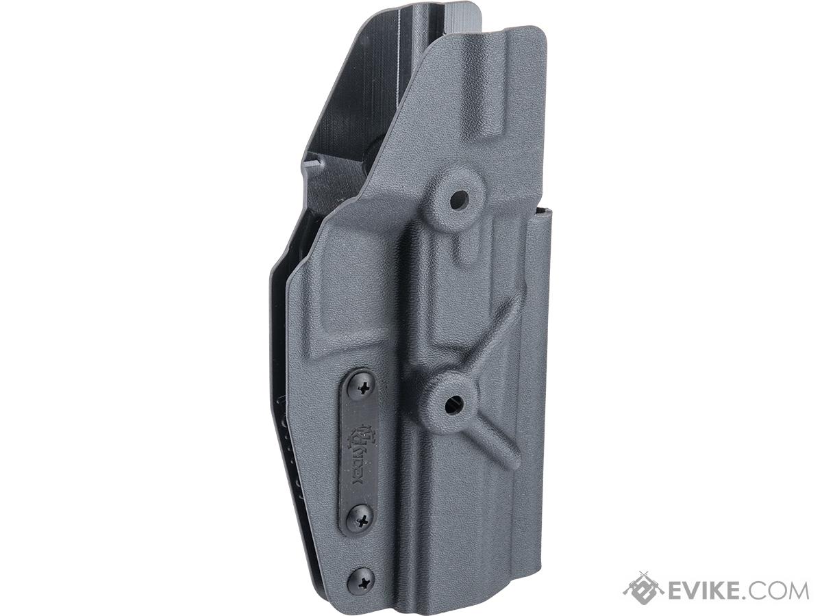 Milwaukee Custom Kydex Alpha Series Kydex Holster for P-07 / P-09 Gas Airsoft Pistols (Color: Black / Non-Lightbearing)