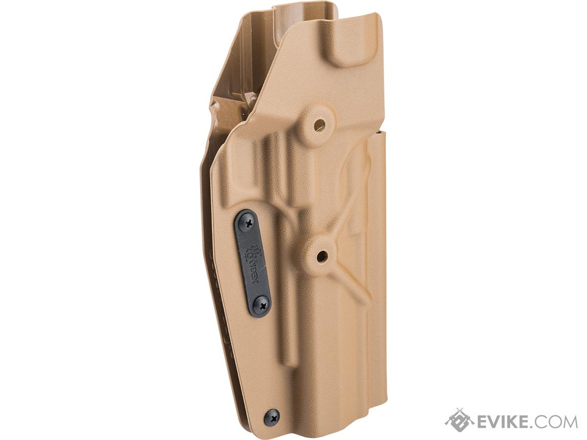 Milwaukee Custom Kydex Alpha Series Kydex Holster for Desert Eagle Gas Airsoft Pistols (Color: Coyote Brown / Non-Lightbearing)