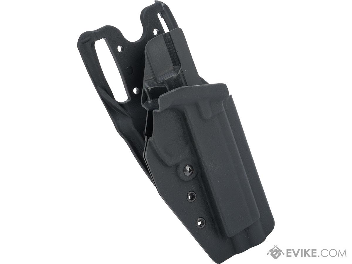 MC Kydex Airsoft Elite Series Pistol Holster for CZ SP-01 Shadow (Model: Black / Duty Drop / Right Hand)