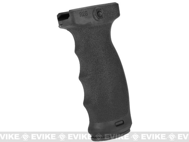 Mission First Tactical REACT Regular Ergonomic Vertical Grip (Color: Black)