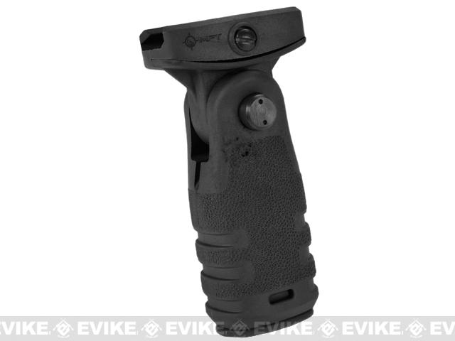 Mission First Tactical REACT Folding Vertical Grip (Color: Black)