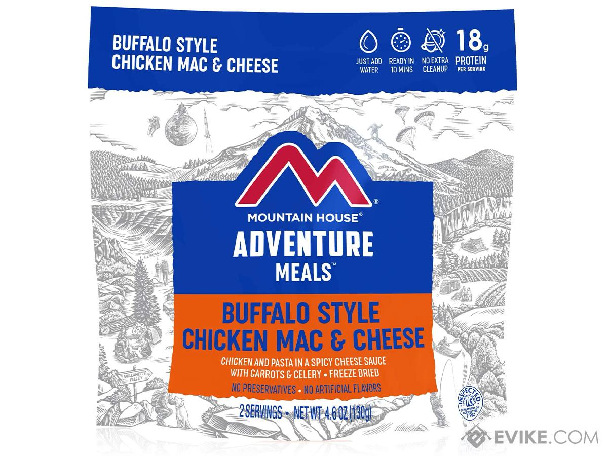 Mountain House Freeze Dried Camping Food (Model: Lunch & Dinner / Buffalo Style Chicken Mac & Cheese)