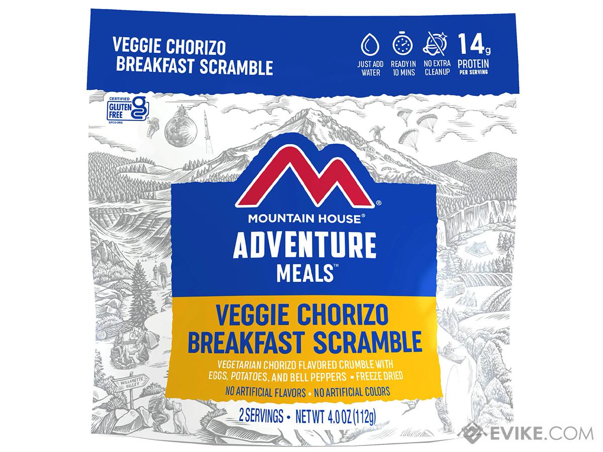 Mountain House Freeze Dried Camping Food (Model: Breakfast / Veggie Chorizo Breakfast Scramble)