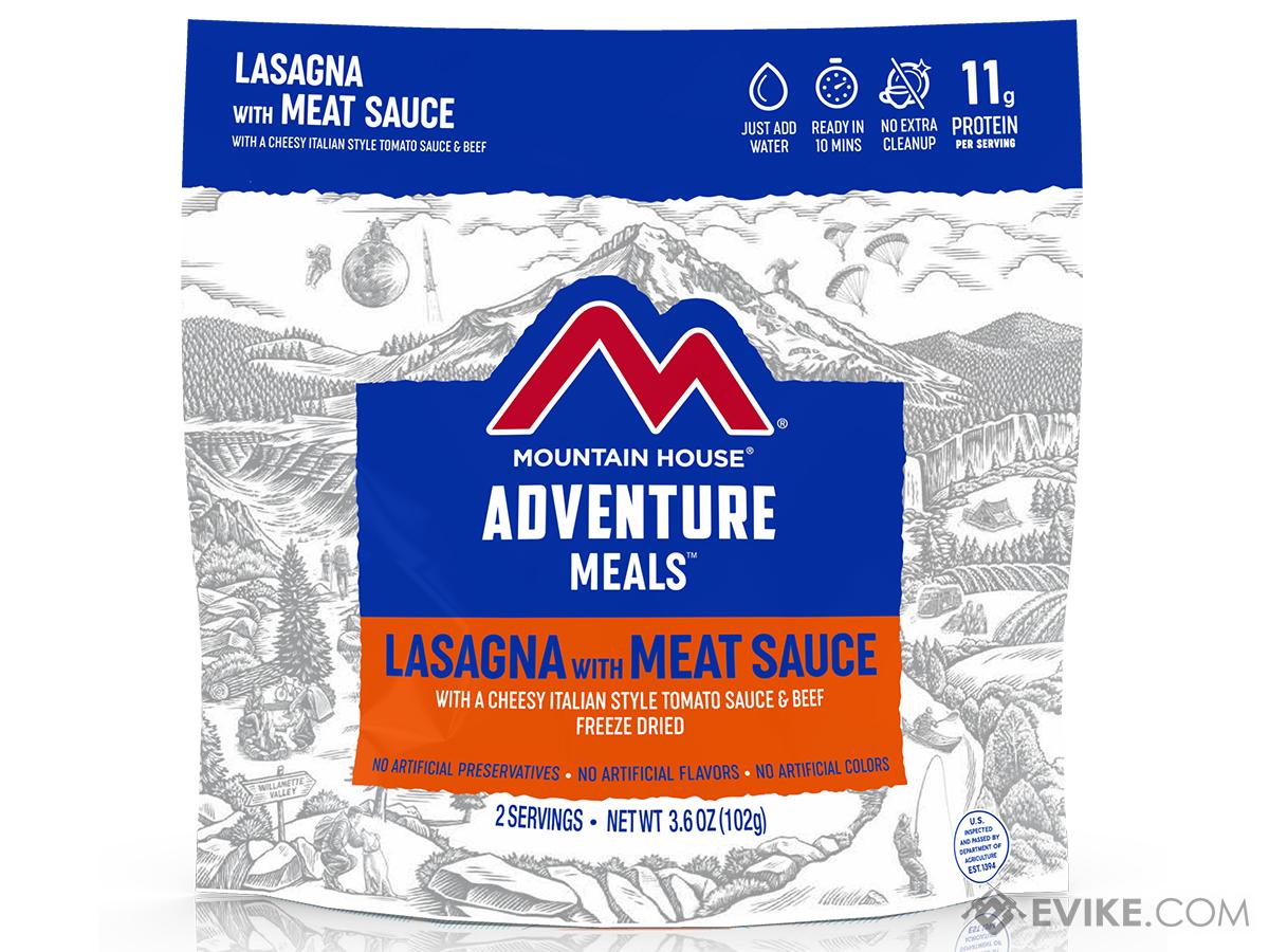 Mountain House Freeze Dried Camping Food (Model: Lunch & Dinner / Lasagna with Meat Sauce)