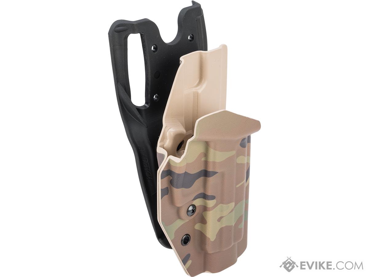 MC Kydex Airsoft Elite Series Pistol Holster for USP Compact (Model: Multicam / Duty Drop / Right Hand)