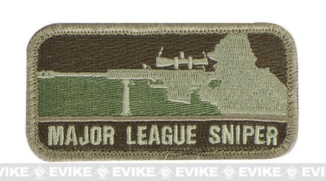 Mil-Spec Monkey Major League Sniper Hook and Loop Patch (Color: Arid)