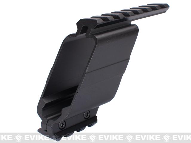 Aluminum Universal Pistol Scope Mount for Glock 1911 and compatible railed frame pistols