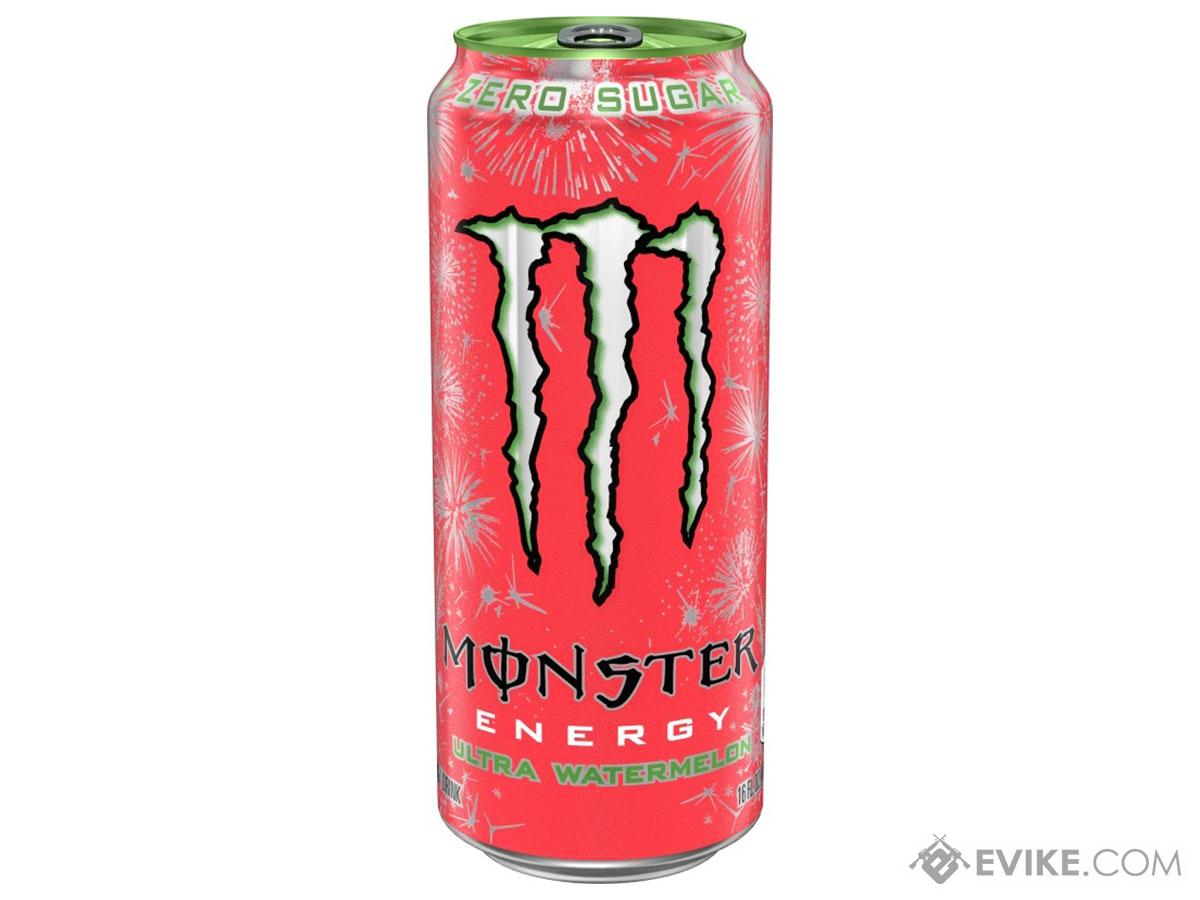 Monster Energy Drink (Flavor: Ultra Watermelon), MORE, Drinks - Evike ...