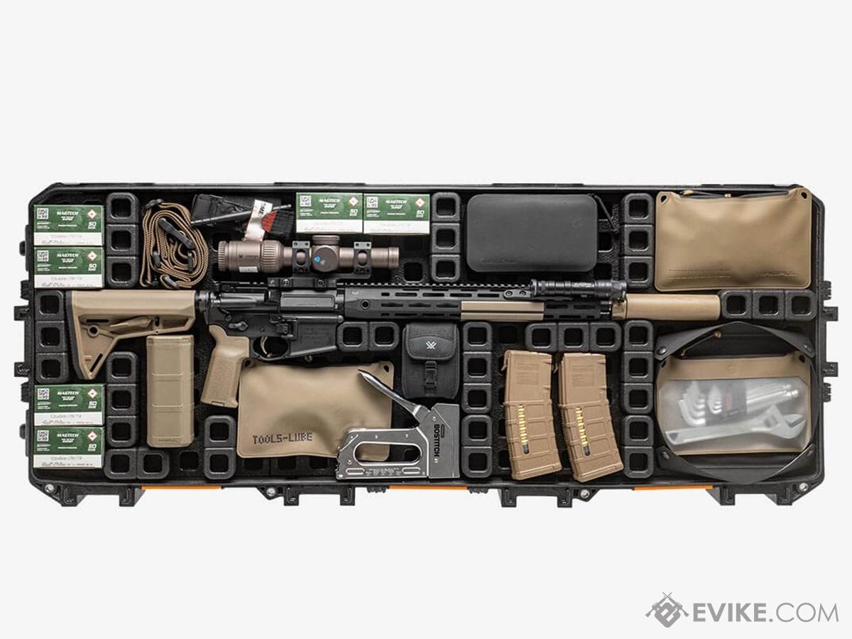 Magpul DAKA GRID Case Organizer for Pelican Vault Tactical Rifle Cases  (Model: V730), Tactical Gear/Apparel, Gun Cases -  Airsoft  Superstore