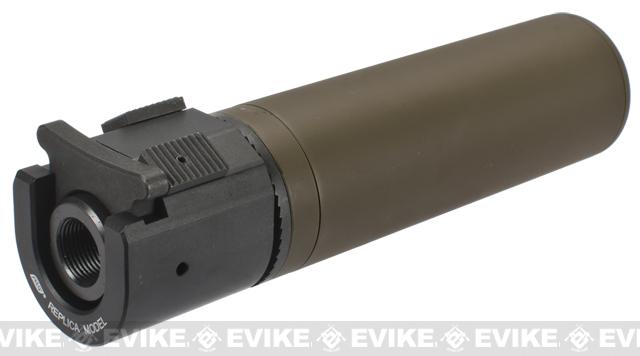 B&T Rotex-IIIA Compact Mock Silencer For M4 Series Airsoft Rifles ...