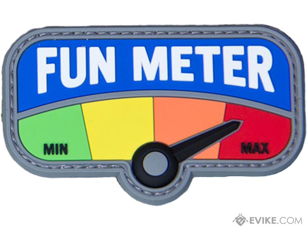 Mil-Spec Monkey Fun Meter PVC Morale Patch (Color: Full Color)