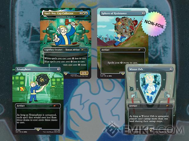 Magic: The Gathering Secret Lair: Fallout Exclusive Playing Cards (Model: Vault Boy / Non-Foil)