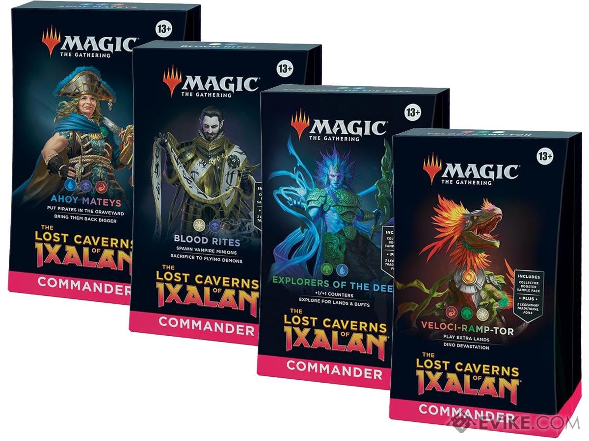 Magic: The Gathering Lost Caverns of Ixalan Commander Deck (Model: Full  Set), MORE, Collectibles -  Airsoft Superstore