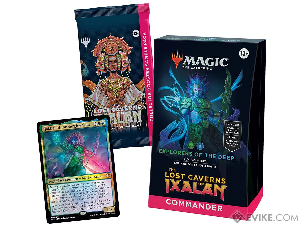 Magic: The Gathering The Lost Caverns of Ixalan Commander Deck (Model:  Explorers of The Deep), MORE, Collectibles -  Airsoft Superstore