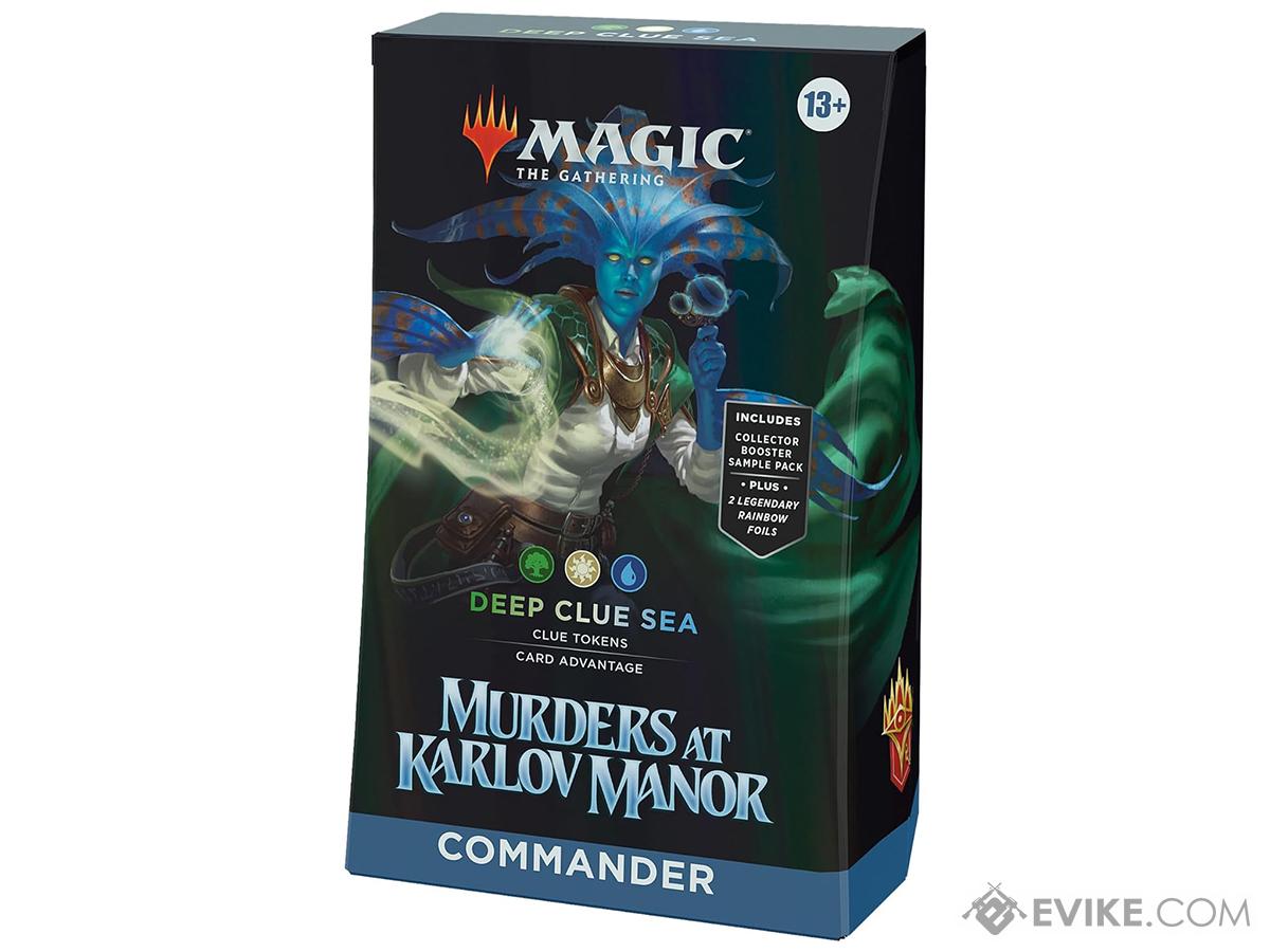 Magic: The Gathering Murders at Karlov Manor Commander Deck (Model: Deep Clue Sea)