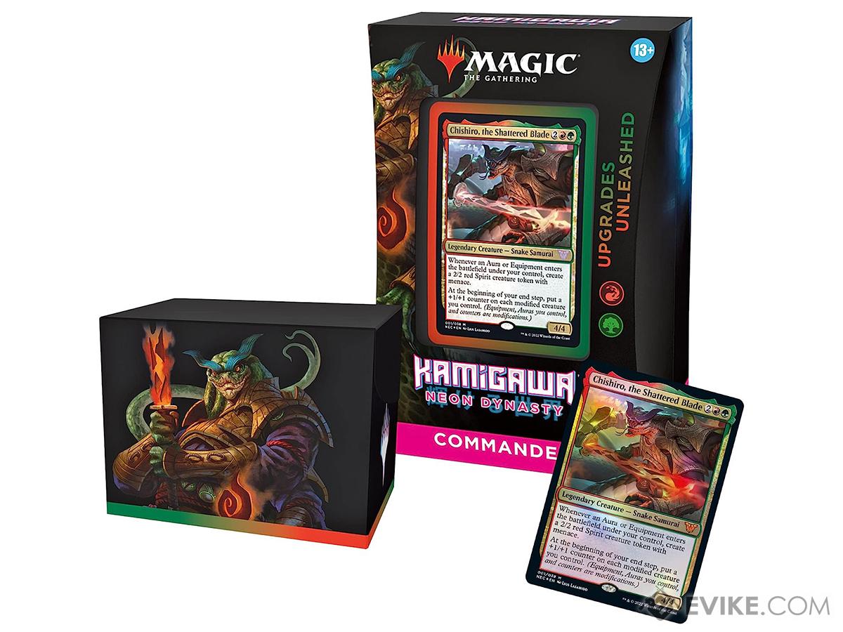 Magic The Gathering Kamigawa: Neon Dynasty Commander Deck (Model: Upgrades Unleashed)