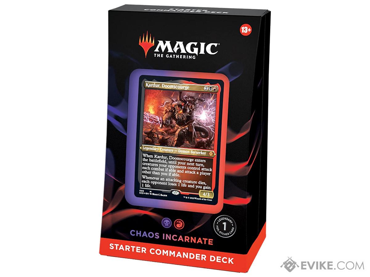 Magic: The Gathering Starter Commander Deck (Model: Chaos Incarnate ...