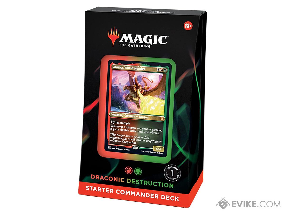 Magic: The Gathering Starter Commander Deck (Model: Draconic Destruction),  MORE, Collectibles - Evike.com Airsoft Superstore