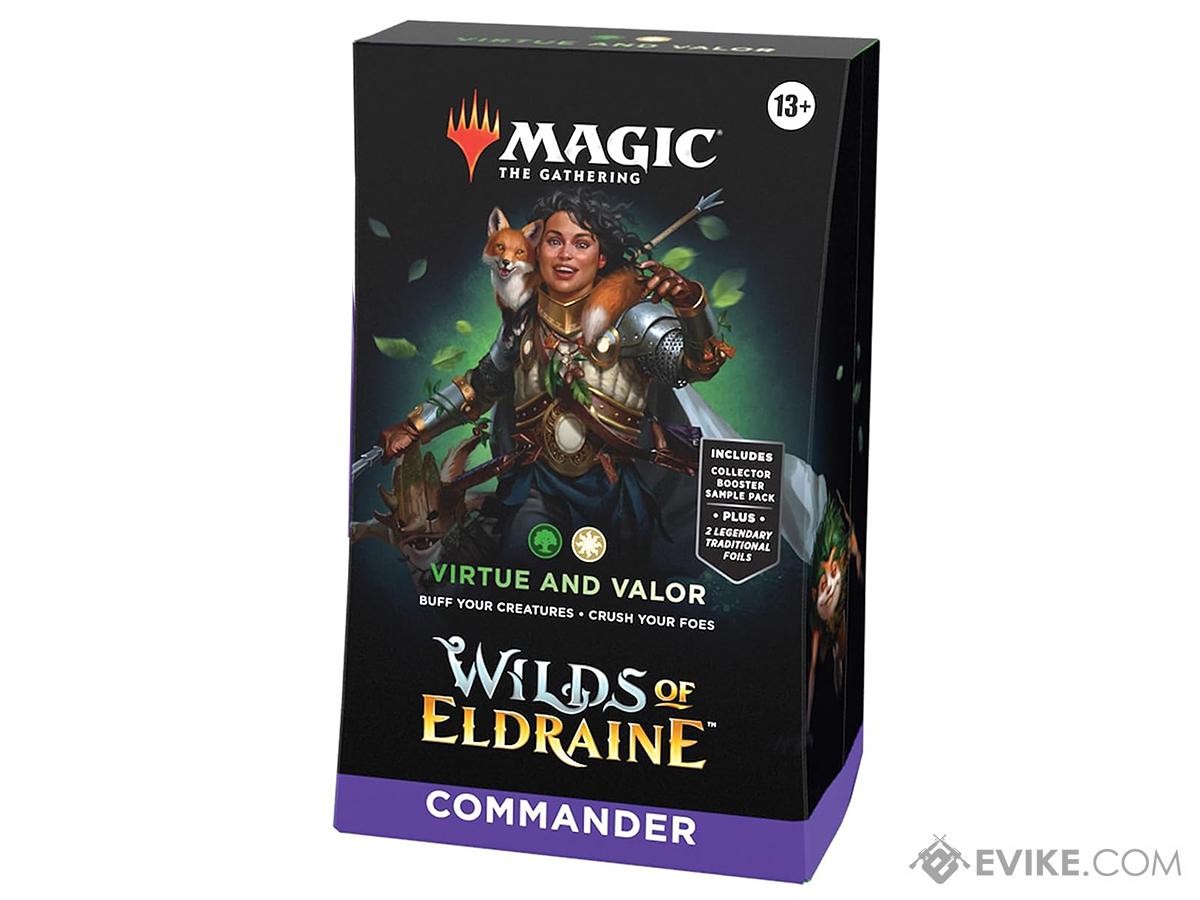 Magic: The Gathering Wilds of Eldraine Commander Deck (Model: Virtue and Valor)