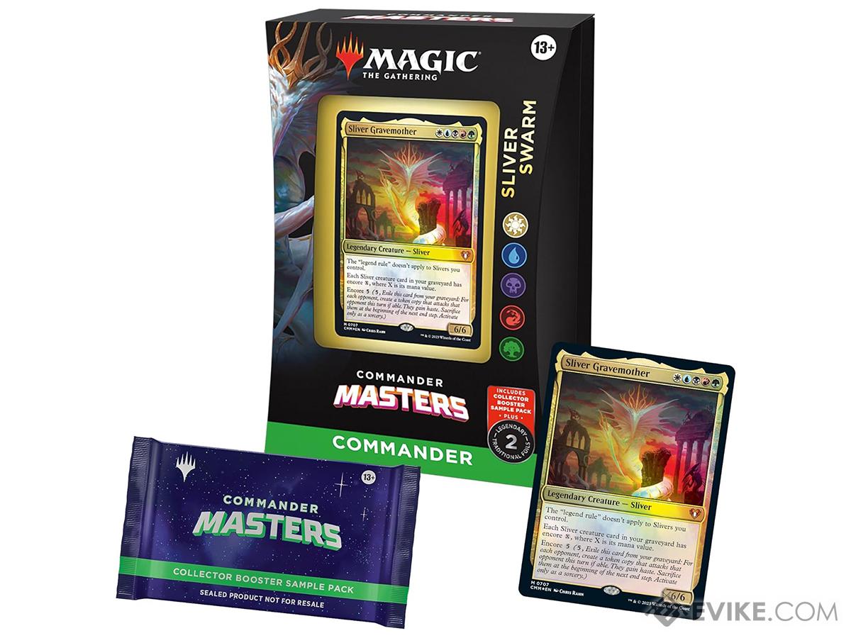 Magic: The Gathering Commander Masters Commander Deck (Model: Silver Swarm)