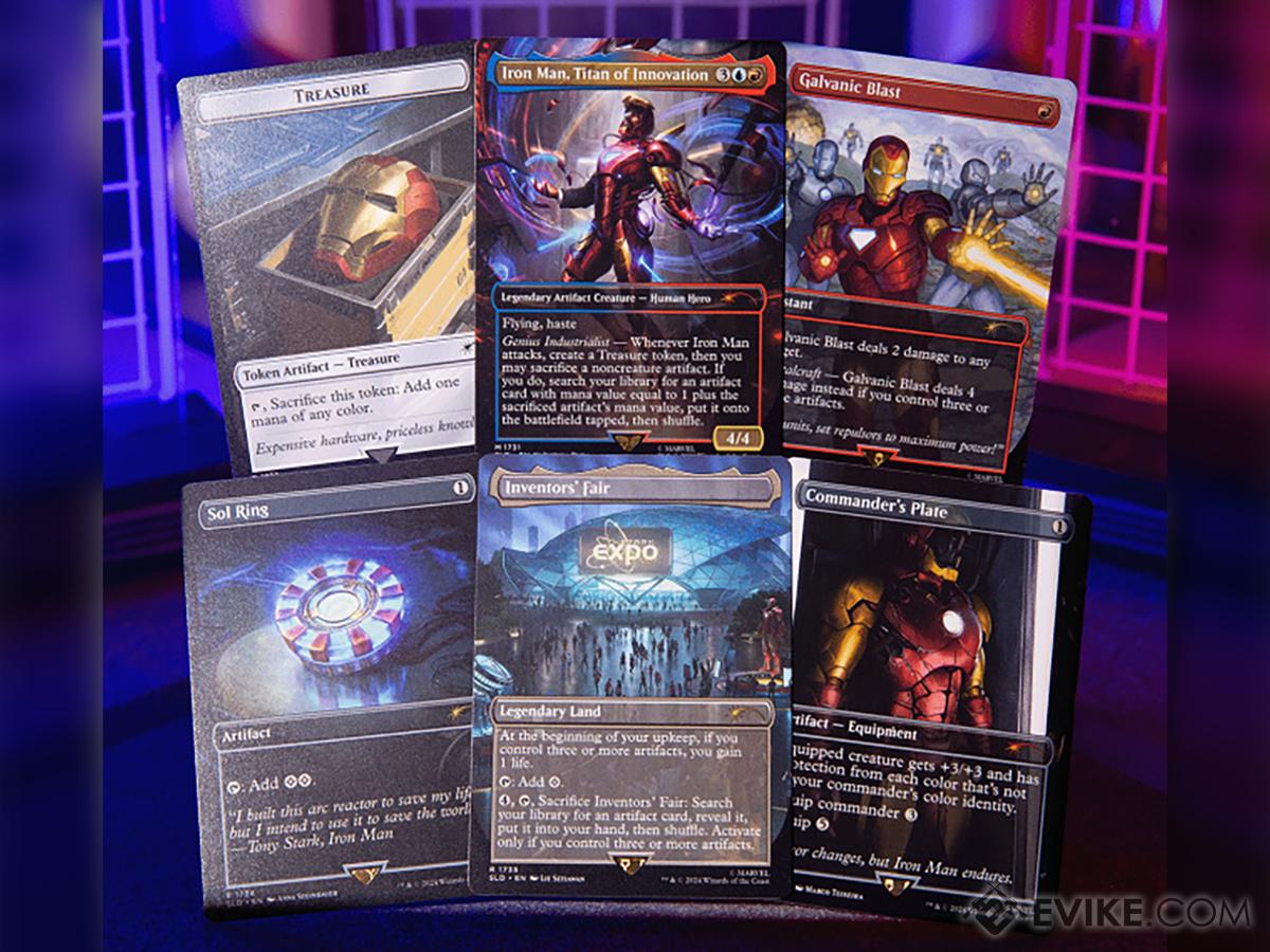 Magic: The Gathering Secret Lair: Marvel Exclusive Playing Cards (Model: Iron Man / Non Foil)