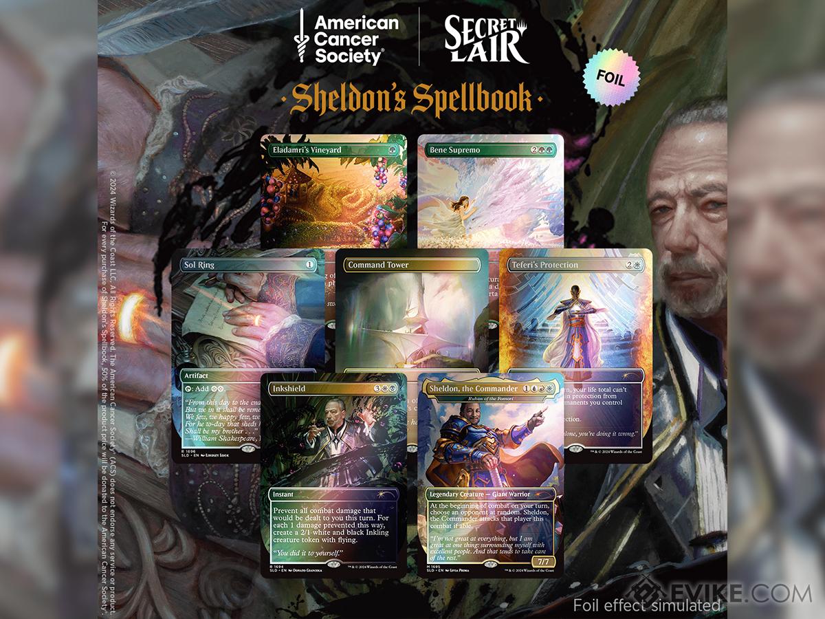 Magic: The Gathering Sheldon's Spellbook Exclusive Playing Cards (Model: Foil)