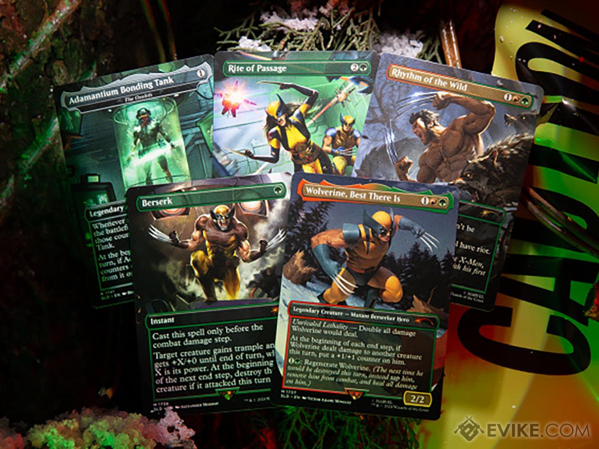 Magic: The Gathering Secret Lair: Marvel Exclusive Playing Cards (Model: Wolverine / Non Foil)