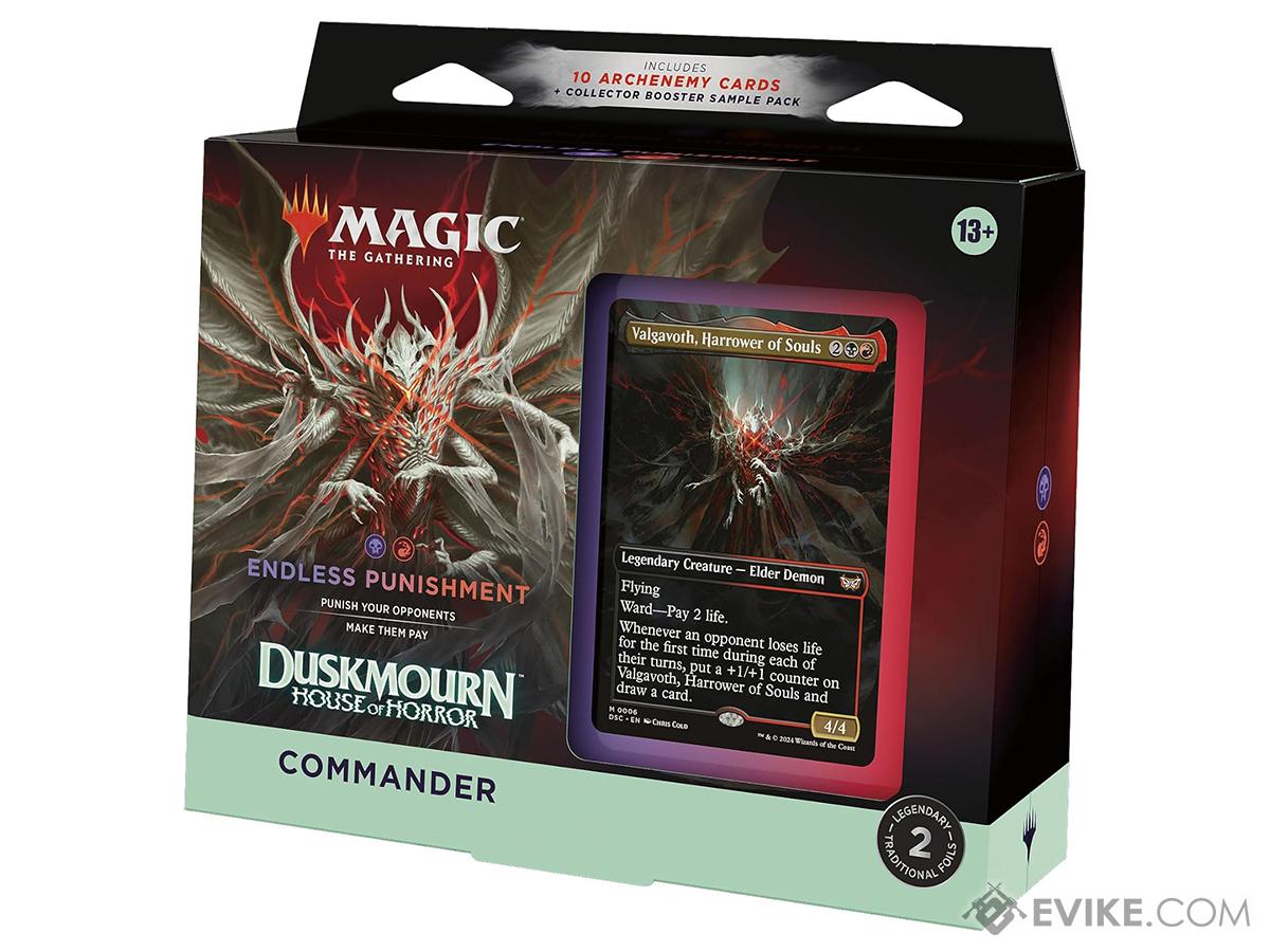 Magic: The Gathering Duskmourn: House of Horror Commander Deck (Model: Endless Punishment)