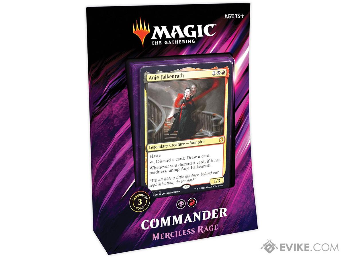 Magic: The Gathering 2019 Commander Deck (Model: Merciless Rage)